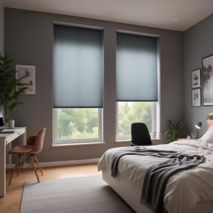 Рулонные шторы с затемнением для офиса, спальни и детской комнаты, замер, доставка и монтаж бесплатны