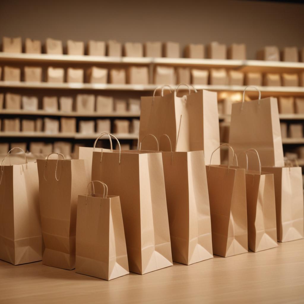 Бумажные пакеты: виды, материалы и области применения